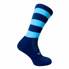 Atak Shox Mid Lenght Football Socks Navy Sky Size 10-2
